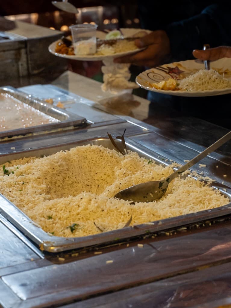 Basmati rice and biryani - wedding catering Dehradun